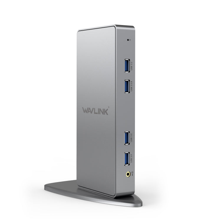 WAVLINK WL-UG39DK7 USB3.0 Hub Adapter Multi-Screen Graphics Card Universal Docking Station, Plug:UK Plug - free shipping - PMC Jewellery - Order now!