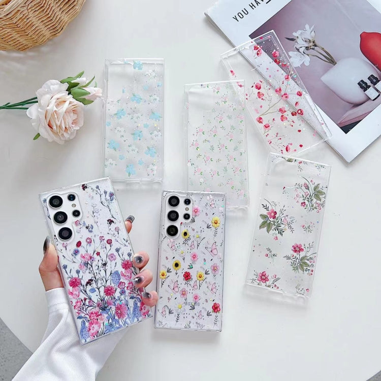 For Samsung Galaxy S22 Ultra 5G Spring Garden Epoxy TPU Phone Case(F02 Spring Garden) - Galaxy S22 Ultra 5G Cases by PMC Jewellery | Online Shopping South Africa | PMC Jewellery