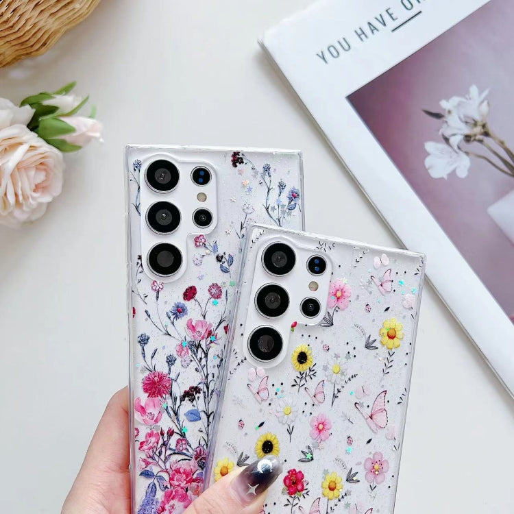 For Samsung Galaxy S22 Ultra 5G Spring Garden Epoxy TPU Phone Case(F02 Spring Garden) - Galaxy S22 Ultra 5G Cases by PMC Jewellery | Online Shopping South Africa | PMC Jewellery