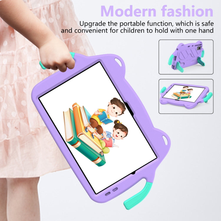 For Lenovo Tab P11 J606F/ P11 Plus J607F Ice Baby EVA Shockproof Hard PC Tablet Case(Light Purple+Mint Green) - Lenovo by PMC TechLife | Online Shopping South Africa | PMC TechLife | Buy Now Pay Later Mobicred