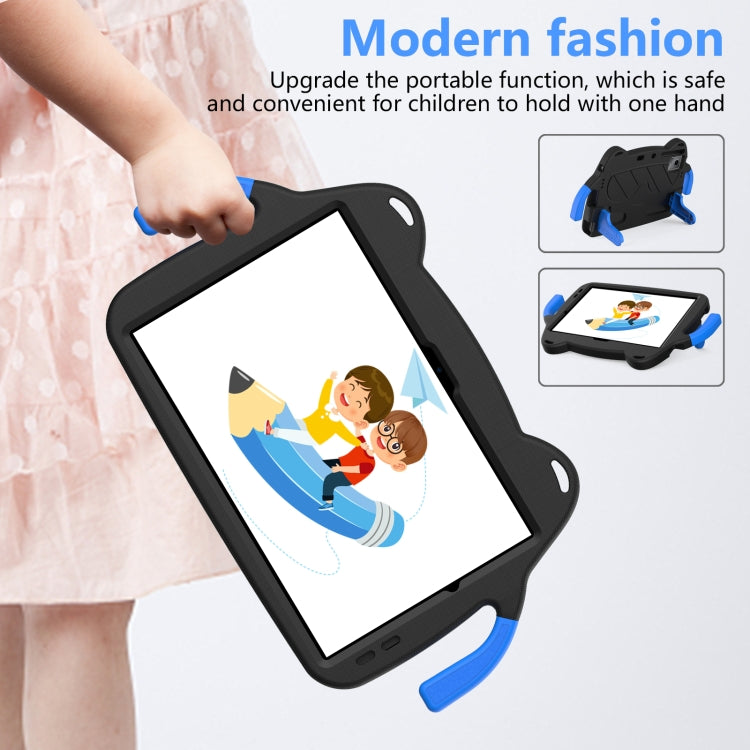 For Lenovo Tab P11 J606F/ P11 Plus J607F Ice Baby EVA Shockproof Hard PC Tablet Case(Black+Blue) - Lenovo by PMC TechLife | Online Shopping South Africa | PMC TechLife | Buy Now Pay Later Mobicred