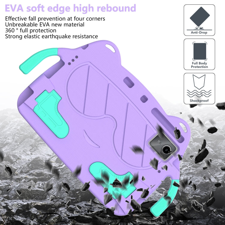 For Onn Tbspg 100110027 2023 Ice Baby EVA Shockproof Hard PC Tablet Case(Light Purple+Mint Green) - Others by PMC TechLife | Online Shopping South Africa | PMC TechLife | Buy Now Pay Later Mobicred