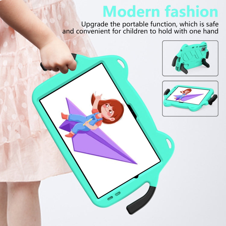 For DOOGEE T30 Pro 11 2023 Ice Baby EVA Shockproof Hard PC Tablet Case(Mint Green+Black) - Others by PMC TechLife | Online Shopping South Africa | PMC TechLife | Buy Now Pay Later Mobicred