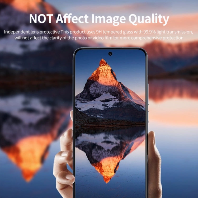 For Redmi K70 / K70 Pro / K70E ENKAY Hat-Prince 9H Rear Camera Lens Aluminium Alloy Tempered Glass Film(Colorful) - K70 Tempered Glass by ENKAY | Online Shopping South Africa | PMC Jewellery | Buy Now Pay Later Mobicred