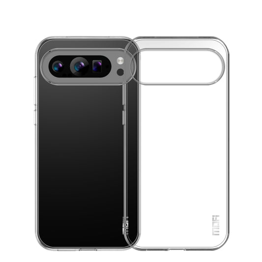 For Google Pixel 9 MOFI Ming Series Transparent Ultra-thin TPU Phone Case(Transparent) - Google Cases by MOFI | Online Shopping South Africa | PMC Jewellery