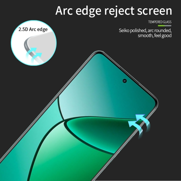 For Realme 12+ MOFI 9H 2.5D Full Screen Tempered Glass Film(Black) - Realme Tempered Glass by MOFI | Online Shopping South Africa | PMC Jewellery