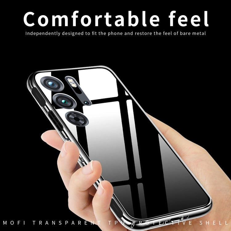 For Nubia Red Magic 9 Pro / 9 Pro+ MOFI Ming Series Transparent Ultra-thin TPU Phone Case(Transparent) - ZTE Cases by MOFI | Online Shopping South Africa | PMC TechLife