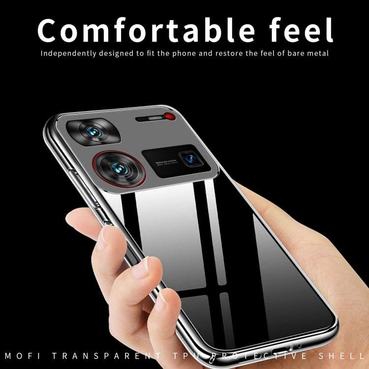 For Nubia Z60 Ultra MOFI Ming Series Transparent Ultra-thin TPU Phone Case(Transparent) - ZTE Cases by MOFI | Online Shopping South Africa | PMC Jewellery