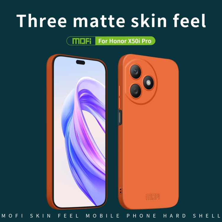 For Honor X50i Pro MOFI Qin Series Skin Feel All-inclusive PC Phone Case(Pink) - Honor Cases by MOFI | Online Shopping South Africa | PMC TechLife | Buy Now Pay Later Mobicred