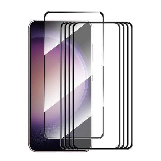 For Samsung Galaxy S24+ 5G 5pcs ENKAY Hat-Prince 0.18mm High Aluminum-silicon Tempered Glass Film, Support Ultrasonic Fingerprint Unclock - Galaxy S24+ 5G Tempered Glass by ENKAY | Online Shopping South Africa | PMC Jewellery | Buy Now Pay Later Mobicred