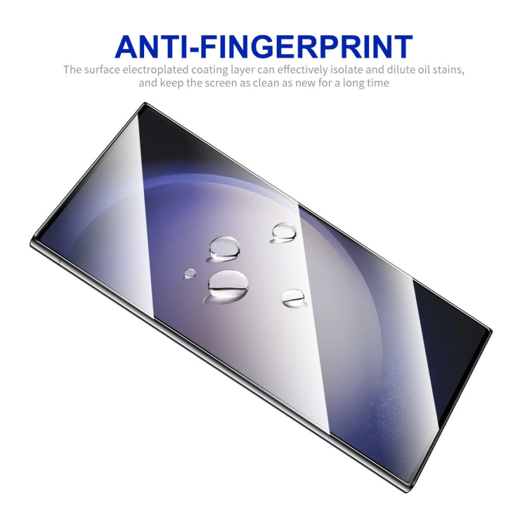 For Samsung Galaxy S24 Ultra 5G 10pcs ENKAY Hat-Prince 0.18mm High Aluminum-silicon Tempered Glass Film, Support Ultrasonic Fingerprint Unclock - Galaxy S24 Ultra 5G Tempered Glass by ENKAY | Online Shopping South Africa | PMC Jewellery | Buy Now Pay Later Mobicred