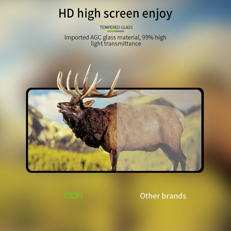 For ZTE nubia Z60 Ultra MOFI 9H 2.5D Full Screen Tempered Glass Film(Black) - ZTE Tempered Glass by MOFI | Online Shopping South Africa | PMC TechLife | Buy Now Pay Later Mobicred