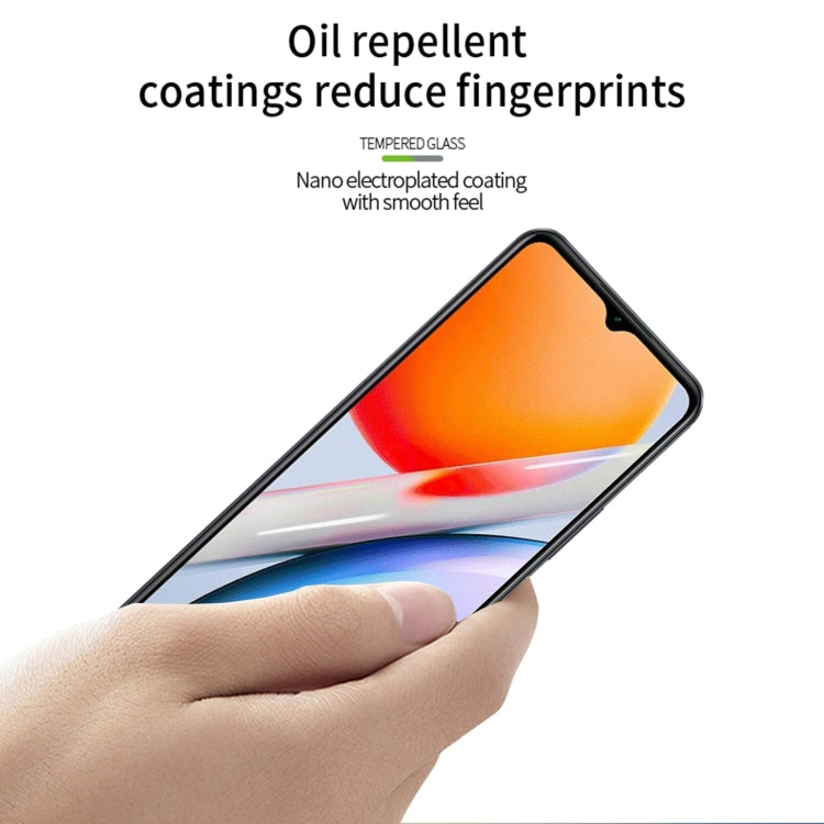 For vivo G2 MOFI 9H 2.5D Full Screen Tempered Glass Film(Black) - free shipping - PMC TechLife - Order now!