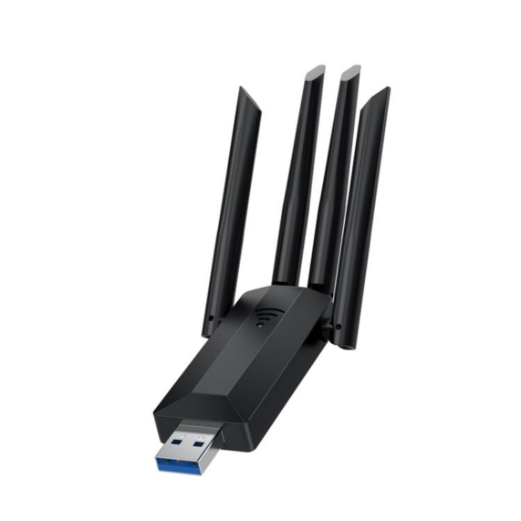 4-Antennas Dual-Band Driver-Free USB3.0 High-Speed Wireless Computer Network Adapter - USB Network Adapter by PMC Jewellery | Online Shopping South Africa | PMC Jewellery | Buy Now Pay Later Mobicred