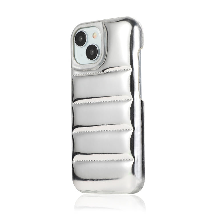 For iPhone 15 Pro Laser Aurora Down Jacket All-inclusive Phone Case(Red) - free shipping - PMC TechLife - Order now!