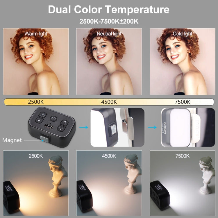 VLOGLITE W40 For DJI Mini / Feiyu Scorp Mini Handheld Stabilizers Magnetic Beauty Fill Light - free shipping - PMC TechLife - Order now!