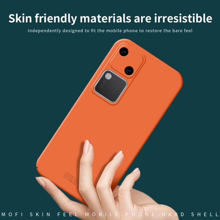 For vivo S18 MOFI Qin Series Skin Feel All-inclusive PC Phone Case(Black) - S18 Cases by MOFI | Online Shopping South Africa | PMC TechLife