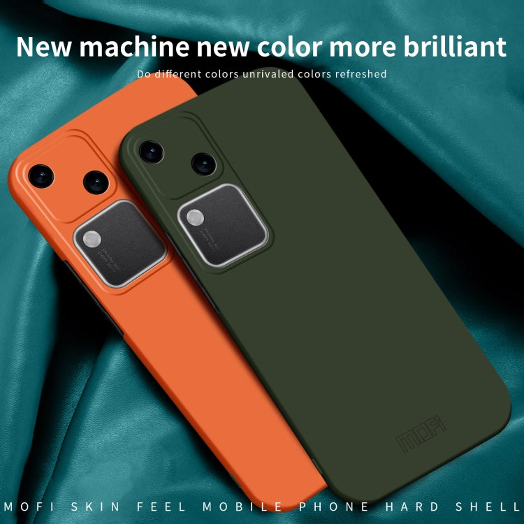 For vivo S18 MOFI Qin Series Skin Feel All-inclusive PC Phone Case(Blue) - vivo Cases by MOFI | Online Shopping South Africa | PMC TechLife | Buy Now Pay Later Mobicred