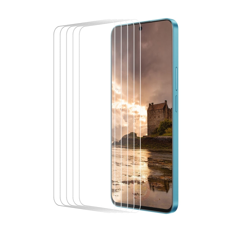 For OPPO A2 5pcs ENKAY 9H Big Arc Edge High Aluminum-silicon Tempered Glass Film - OPPO Tempered Glass by ENKAY | Online Shopping South Africa | PMC TechLife | Buy Now Pay Later Mobicred
