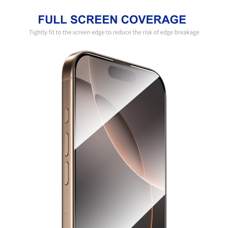 For iPhone 16 Pro ENKAY Easy Install High Alumina Silicon Full Glass Film - iPhone 16 Pro Tempered Glass by ENKAY | Online Shopping South Africa | PMC Jewellery | Buy Now Pay Later Mobicred