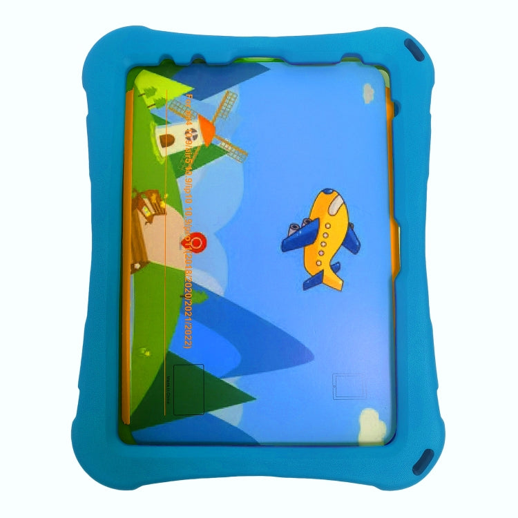 For iPad Air 11 2024 360 Rotation Aircraft Holder EVA Shockproof Tablet Case(Blue) - iPad Air 11 2024 Cases by PMC TechLife | Online Shopping South Africa | PMC TechLife | Buy Now Pay Later Mobicred