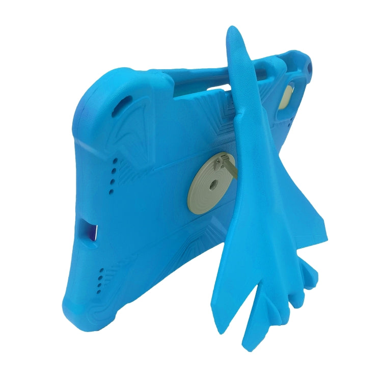 For iPad Air 11 2024 360 Rotation Aircraft Holder EVA Shockproof Tablet Case(Blue) - iPad Air 11 2024 Cases by PMC TechLife | Online Shopping South Africa | PMC TechLife | Buy Now Pay Later Mobicred