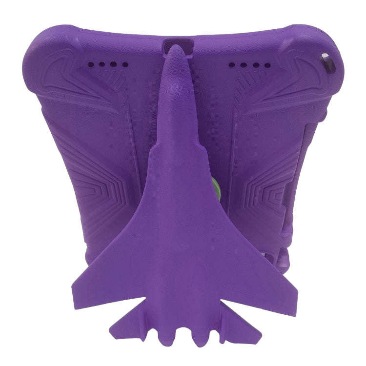 For iPad Pro 11 2024 360 Rotation Aircraft Holder EVA Shockproof Tablet Case(Purple) - iPad Pro 11 2024 Cases by PMC TechLife | Online Shopping South Africa | PMC TechLife | Buy Now Pay Later Mobicred