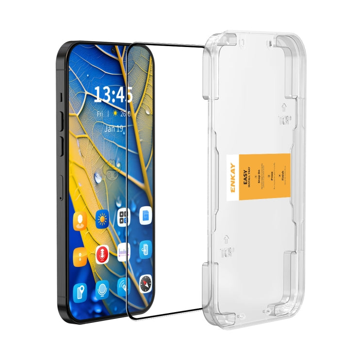 For Samsung Galaxy S24 FE 5G ENKAY Easy Install High Alumina Silicon Full Glass Film - Galaxy S24 FE 5G Tempered Glass by ENKAY | Online Shopping South Africa | PMC Jewellery | Buy Now Pay Later Mobicred