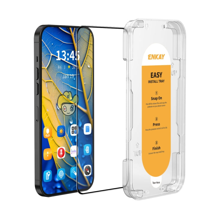 For Redmi Note 13 Pro 4G / 5G ENKAY Easy Install High Alumina Silicon Full Glass Film -  by ENKAY | Online Shopping South Africa | PMC TechLife | Buy Now Pay Later Mobicred