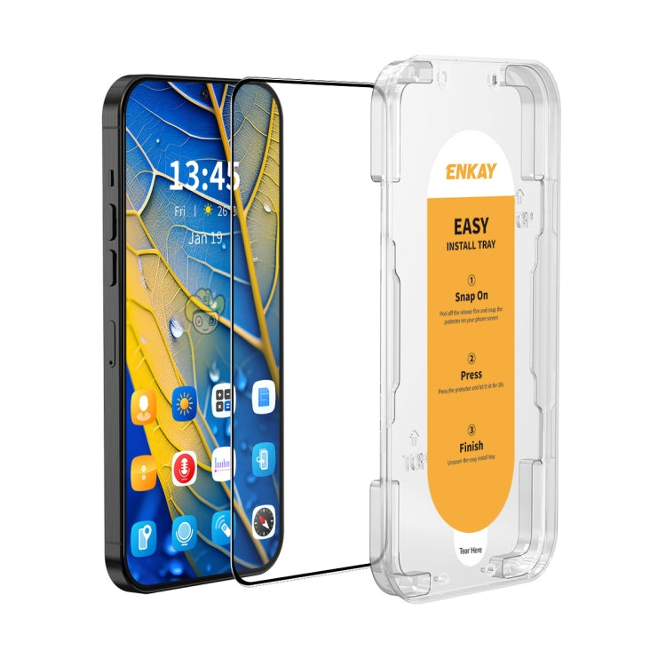 For Xiaomi 14 ENKAY Easy Install High Alumina Silicon Full Glass Film - 14 Tempered Glass by ENKAY | Online Shopping South Africa | PMC TechLife | Buy Now Pay Later Mobicred
