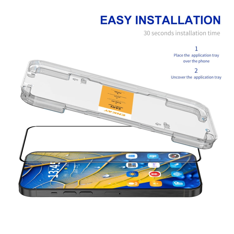 For Google Pixel 9 Pro XL ENKAY Easy Install High Alumina Silicon Full Glass Film - Google Tempered Glass by ENKAY | Online Shopping South Africa | PMC Jewellery | Buy Now Pay Later Mobicred