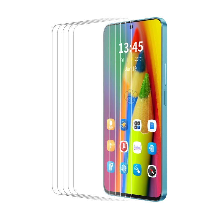 For Redmi K70 Ultra 5pcs ENKAY 9H Big Arc Edge High Aluminum-silicon Tempered Glass Film - free shipping - PMC Jewellery - Order now!