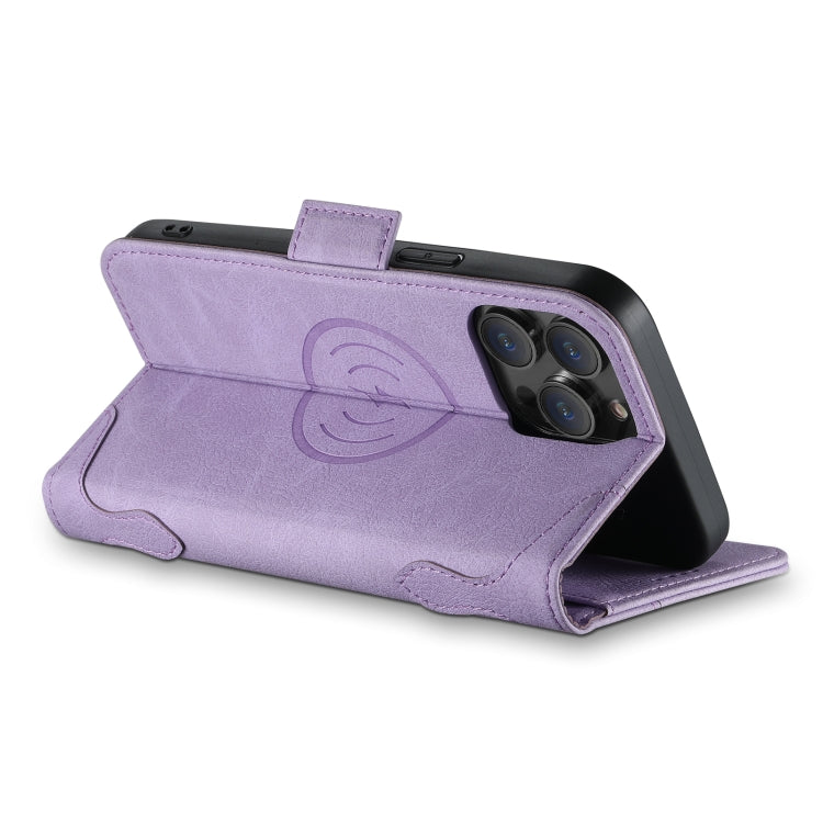 For iPhone 12 / 12 Pro SUTENI J07 Multifunctional Horizontal Flip Magsafe Leather Phone Case(Purple) - free shipping - PMC Jewellery - Order now!