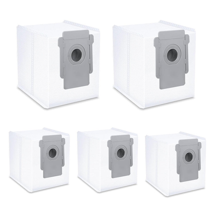JUNSUNMAY 5pcs For iRobot Roomba i & s & j Series  i8 / i8+ / s9 / s9+ Vacuum Bags Automatic Disposal Dust Bags - For iRobot Accessories by JUNSUNMAY | Online Shopping South Africa | PMC TechLife | Buy Now Pay Later Mobicred