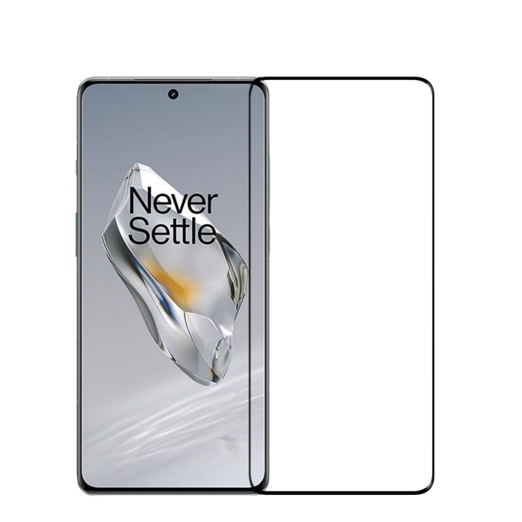 For OnePlus 12 MOFI 9H 3D Hot Bending Tempered Glass Film(Black) - free shipping - PMC TechLife - Order now!
