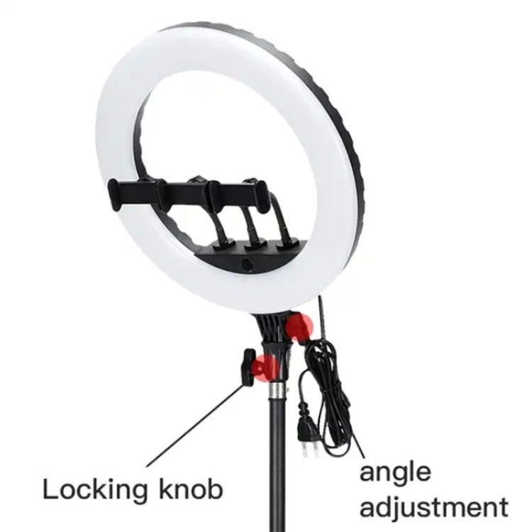 JMARY FM-14R Photography Light 14-inch Live Streaming Ring Light Photography LED Fill Light(US Plug) - free shipping - PMC TechLife - Order now!