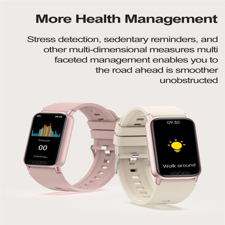TK72 1.47 inch Color Screen Smart Watch, Support Heart Rate / Blood Pressure / Blood Oxygen / Blood Sugar Monitoring(Black) - Smart Wristbands by PMC TechLife | Online Shopping South Africa | PMC TechLife