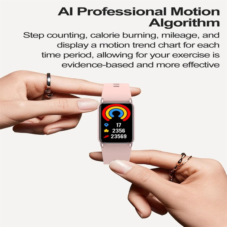 TK72 1.47 inch Color Screen Smart Watch, Support Heart Rate / Blood Pressure / Blood Oxygen / Blood Sugar Monitoring(Black) - Smart Wristbands by PMC TechLife | Online Shopping South Africa | PMC TechLife
