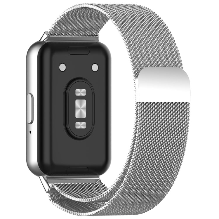 For Samsung Galaxy Fit 3 Milanese Metal Steel Mesh Watch Band(Silver) - free shipping - PMC TechLife - Order now!
