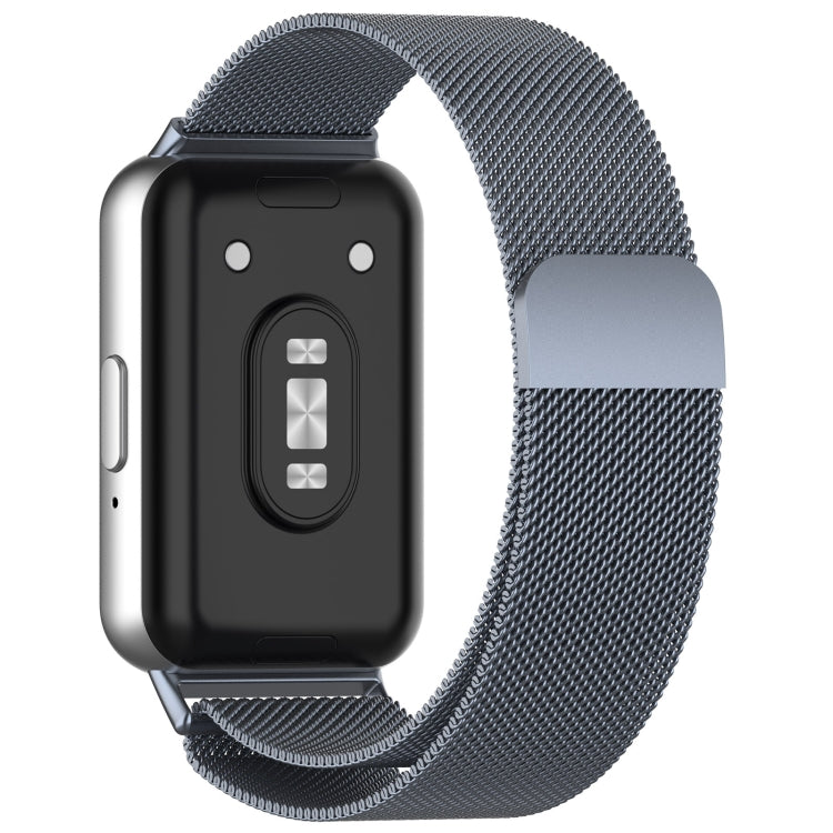 For Samsung Galaxy Fit 3 Milanese Metal Steel Mesh Watch Band(Gray) - Watch Bands by PMC TechLife | Online Shopping South Africa | PMC TechLife