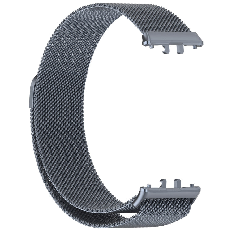 For Samsung Galaxy Fit 3 Milanese Metal Steel Mesh Watch Band(Gray) - Watch Bands by PMC TechLife | Online Shopping South Africa | PMC TechLife