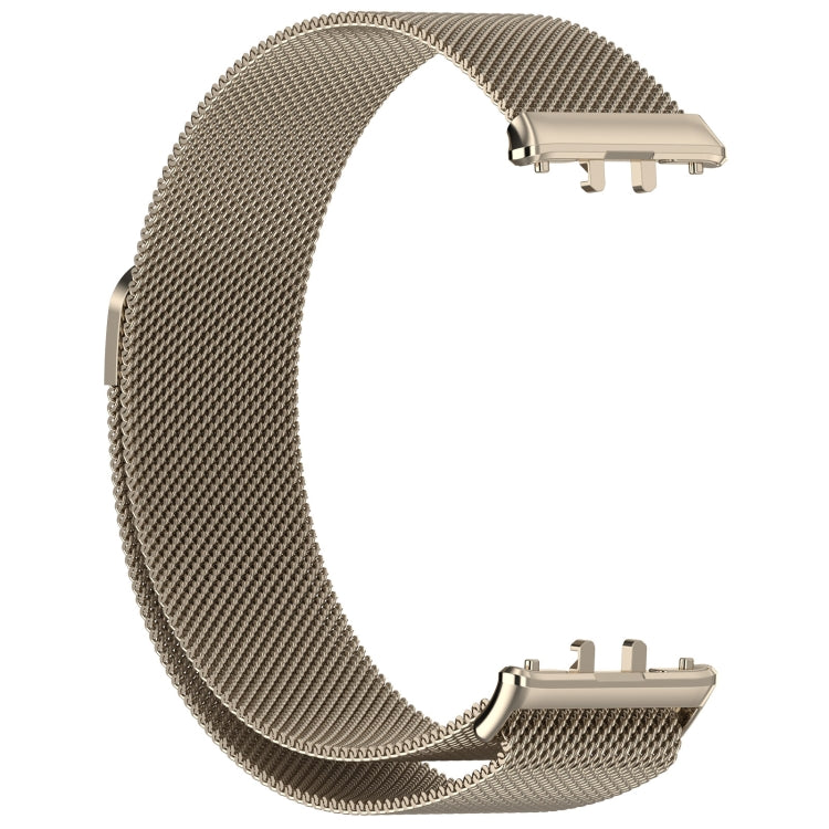 For Samsung Galaxy Fit 3 Milanese Metal Steel Mesh Watch Band(Starlight) - Watch Bands by PMC TechLife | Online Shopping South Africa | PMC TechLife