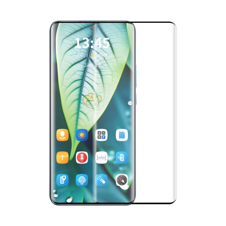 For OPPO Reno10 /11 /11 Pro ENKAY Easy Install Hot Bending Full Coverage Side Glue Tempered Glass Film - Reno11 Tempered Glass by ENKAY | Online Shopping South Africa | PMC Jewellery | Buy Now Pay Later Mobicred