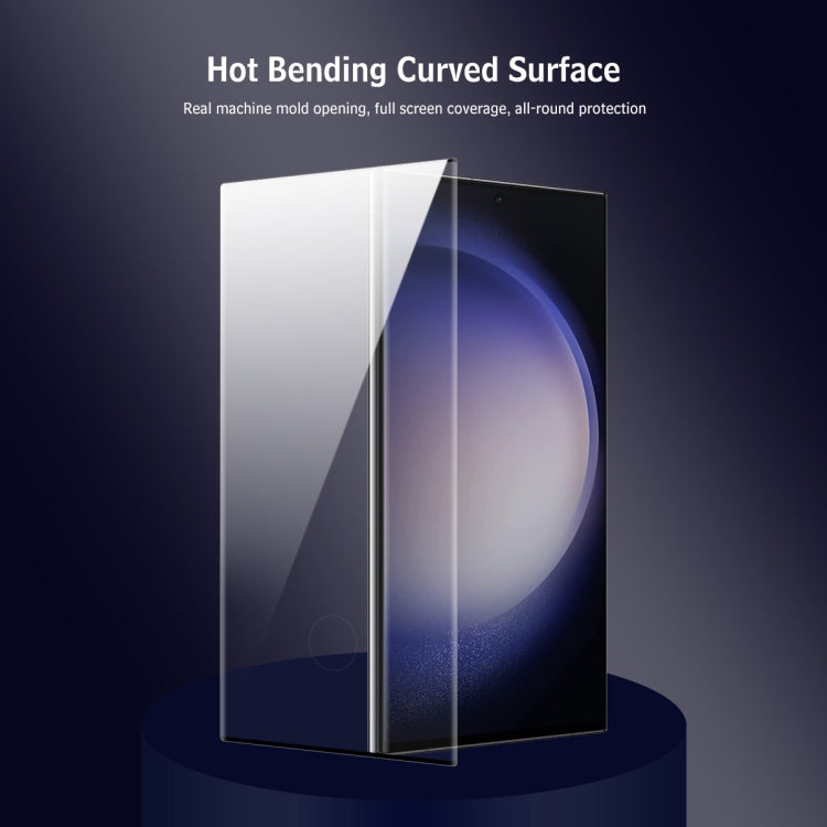 For Samsung Galaxy S23 Ultra 5G ENKAY Easy Install Hot Bending Side Glue Tempered Glass Film - Galaxy S23 Ultra 5G Tempered Glass by ENKAY | Online Shopping South Africa | PMC TechLife | Buy Now Pay Later Mobicred