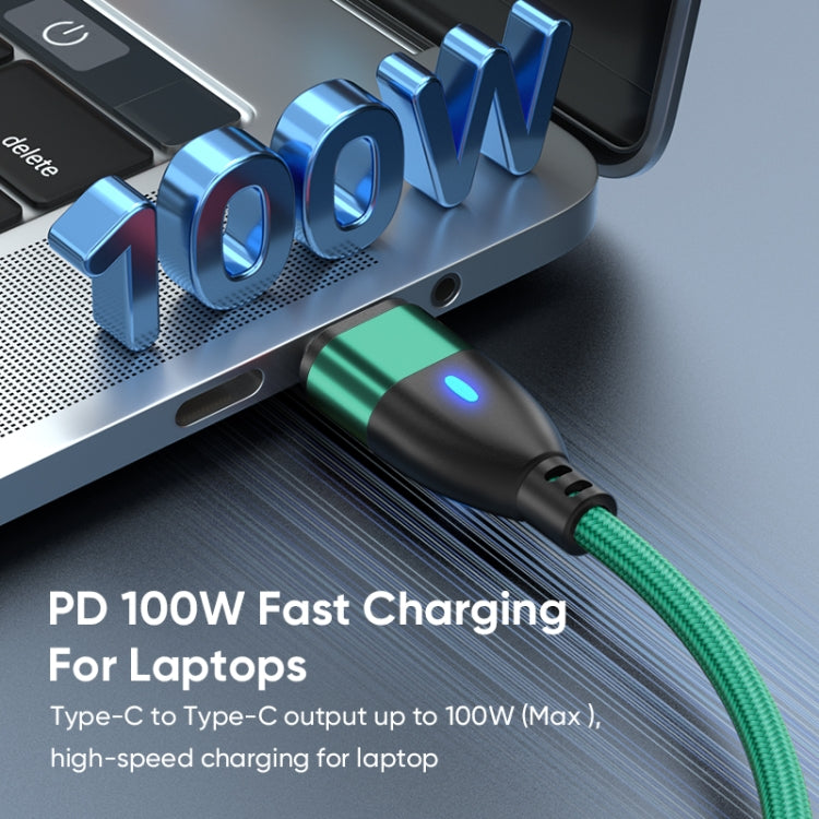 ENKAY 3 in 1 PD100W Type-C to Type-C / 8 Pin / Micro USB Magnetic Fast Charging Cable, Cable Length:1m(Red) - free shipping - PMC Jewellery - Order now!