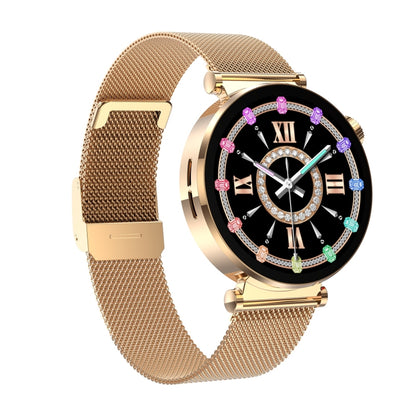 ET490 1.27 inch Color Screen Smart Watch Steel Strap, Support Bluetooth Call / ECG(Gold) - Smart Watches by PMC Jewellery | Online Shopping South Africa | PMC Jewellery
