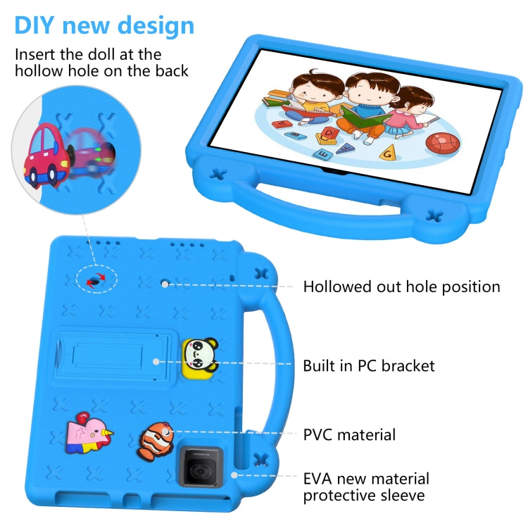 For T-Iobile REVVL Tab 10.36 2023 Handle Kickstand Children EVA Shockproof Tablet Case(Sky Blue) - Others by PMC TechLife | Online Shopping South Africa | PMC TechLife | Buy Now Pay Later Mobicred