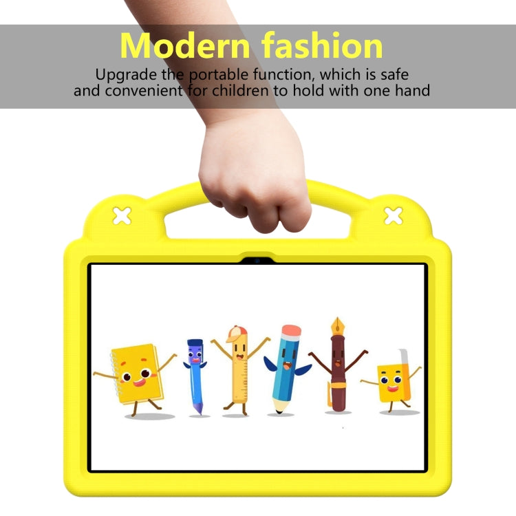 For Blackview Oscal Pad 15 2023 10.36/Tab 11 Handle Kickstand Children EVA Shockproof Tablet Case(Yellow) - Others by PMC Jewellery | Online Shopping South Africa | PMC Jewellery | Buy Now Pay Later Mobicred