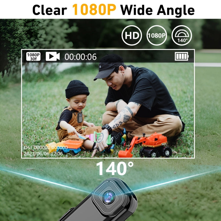L11 Action Cam Sport DV Video Recording Pocket Camera 0.96 inch 1080P Mini Camera(White) - Video Cameras by PMC TechLife | Online Shopping South Africa | PMC TechLife | Buy Now Pay Later Mobicred