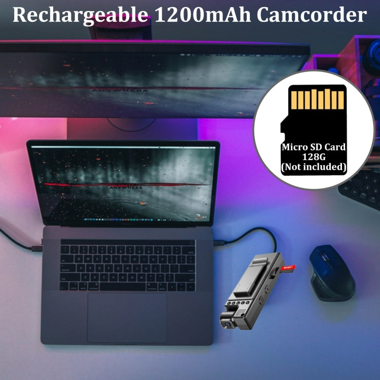 L9 WiFi HD Night Vision Camera Outdoor Sports Conference Video Recording Camera - Video Cameras by PMC TechLife | Online Shopping South Africa | PMC TechLife | Buy Now Pay Later Mobicred